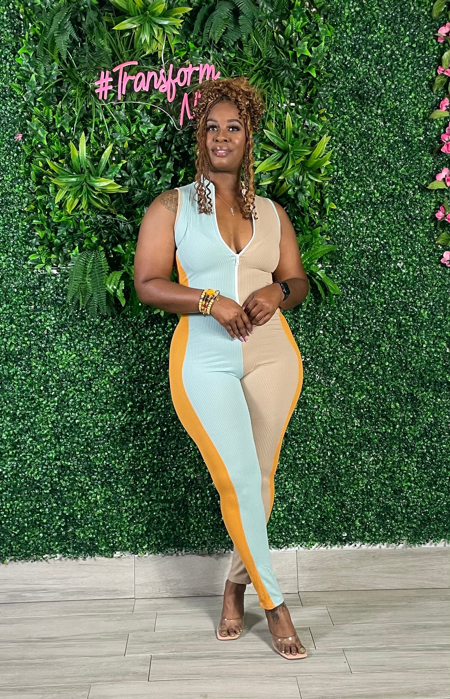Split Decision (Tan/Orange)