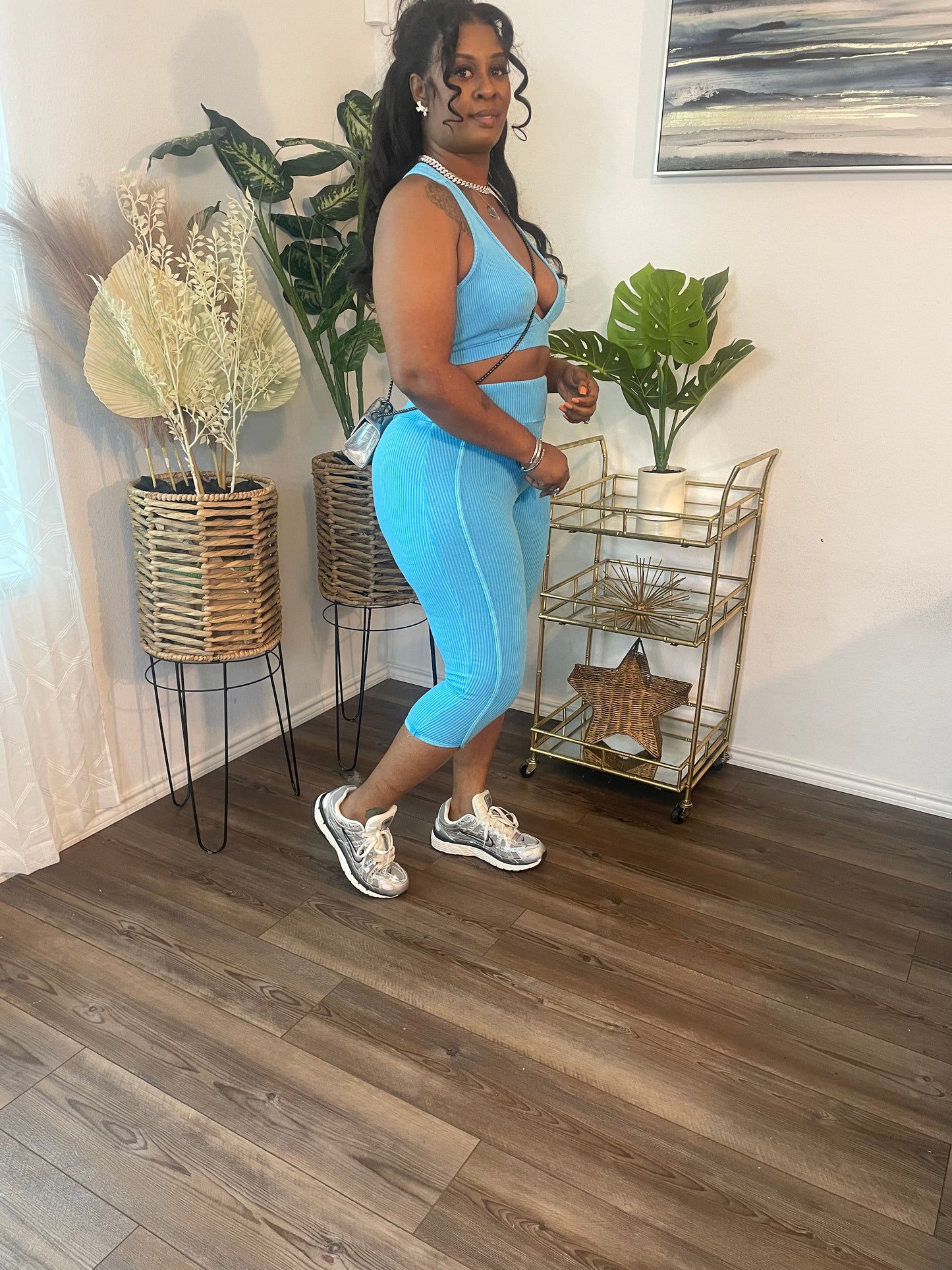 Two Piece Set Blue