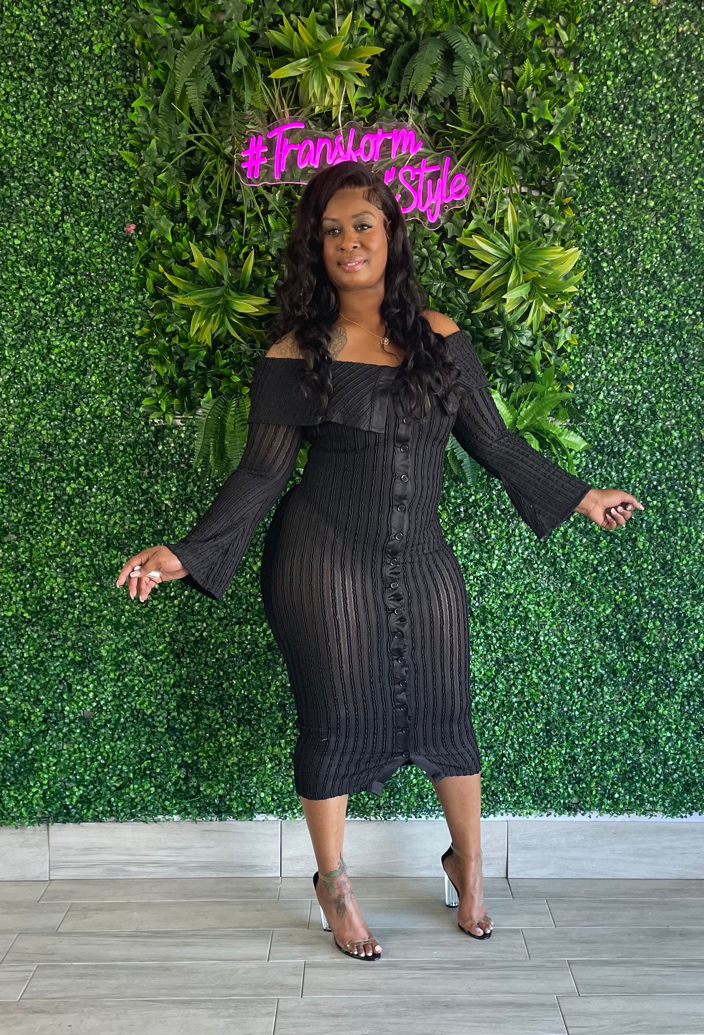 Ruffle Me Up (Black)