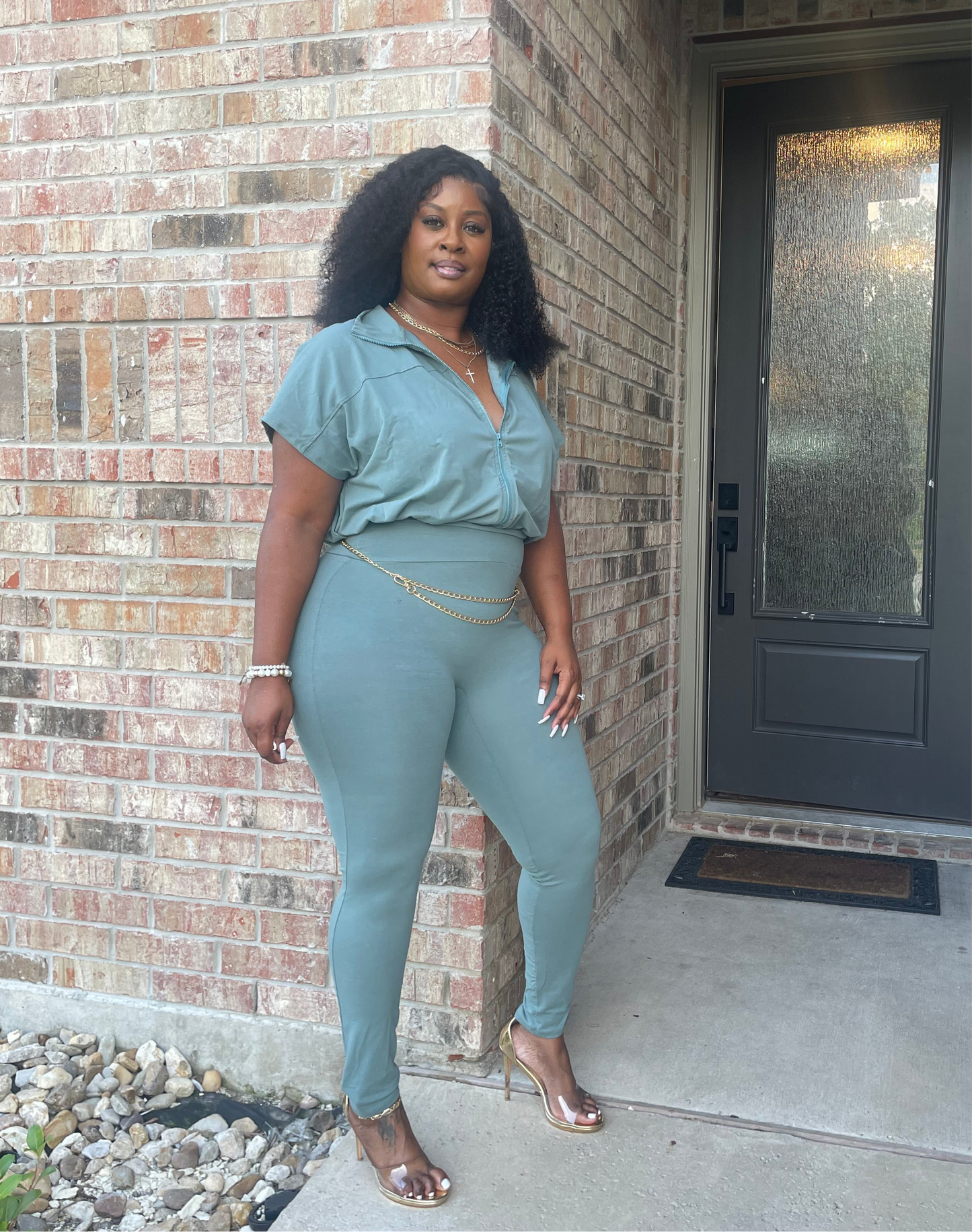 Dat Girl Jumpsuit (Dusty Hunter)