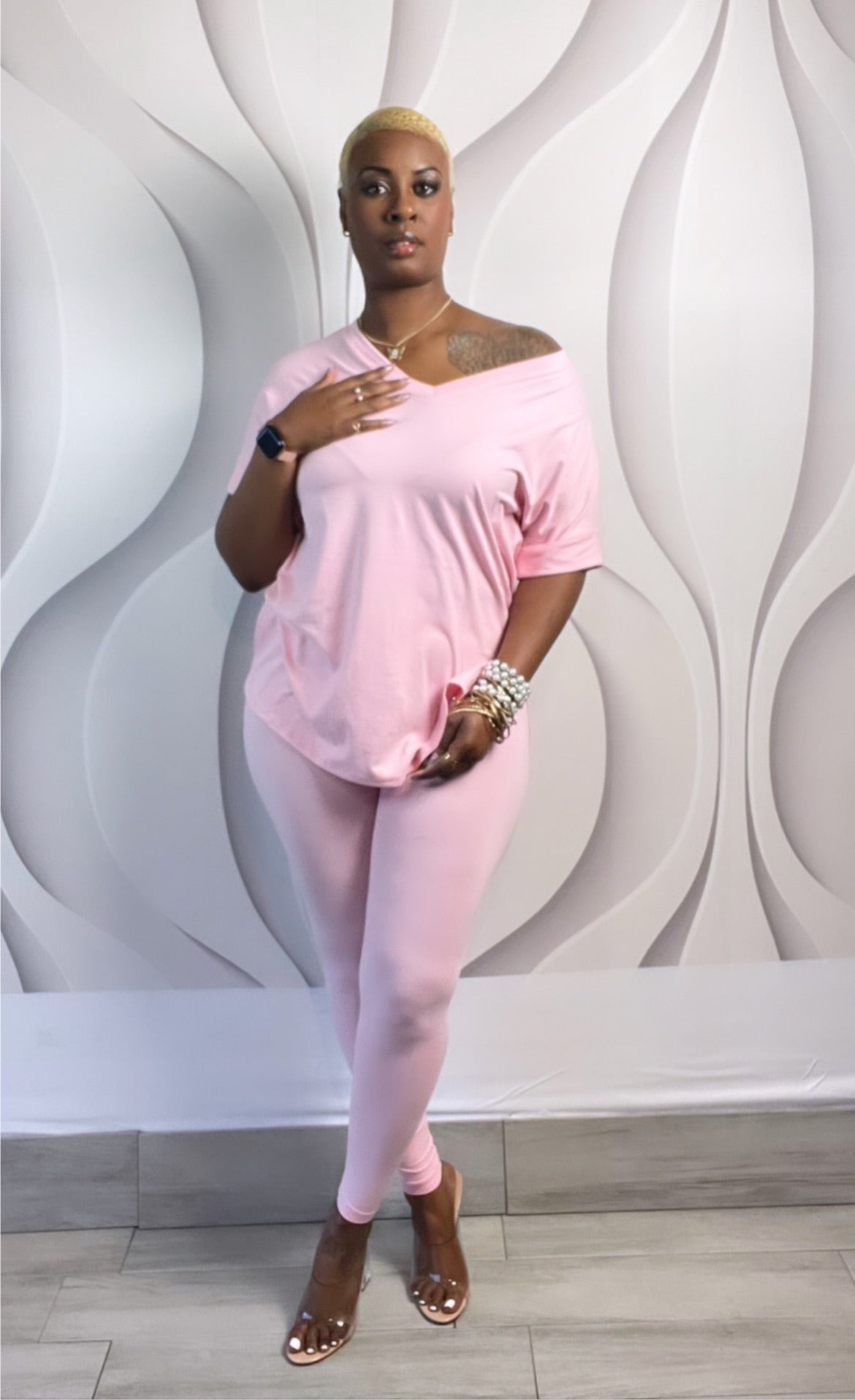 Lounge Set (Dusty Pink)
