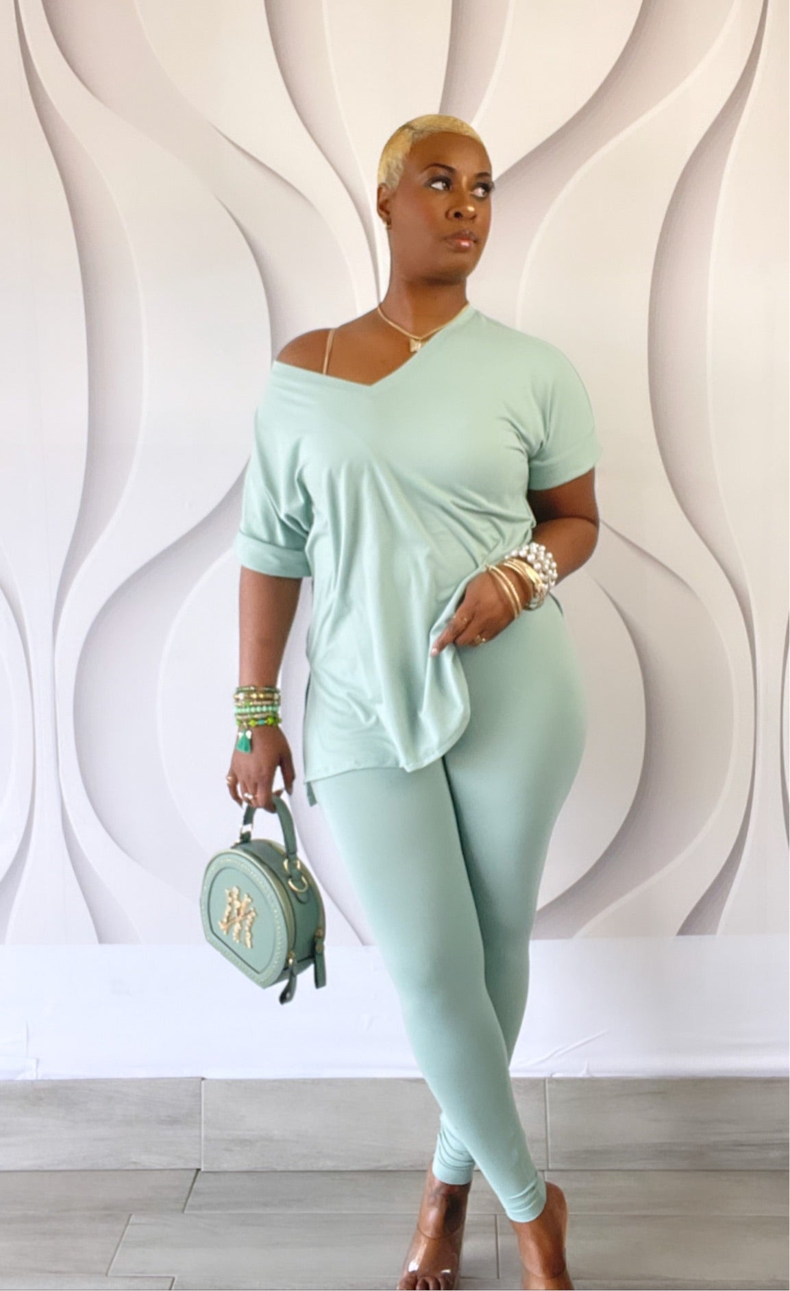 Lounge Set (Dusty Green)