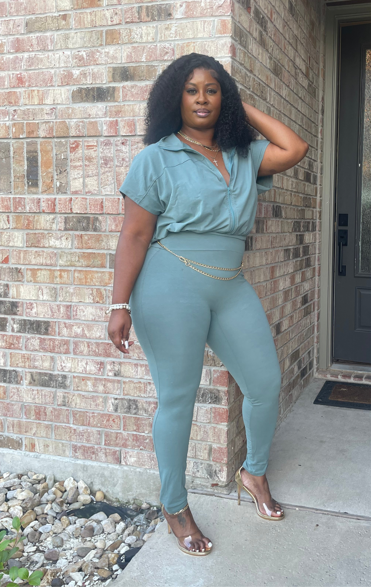 Dat Girl Jumpsuit (Dusty Hunter)